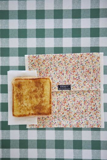 porte-sandwich-en-resine-coton-liberty-orange 2