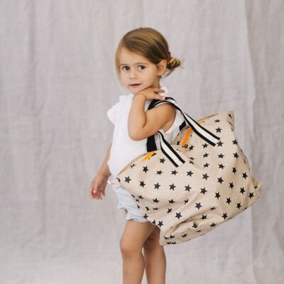 ecru-resin-lino-borsa-da-spiaggia-per-bambini-con-stelle