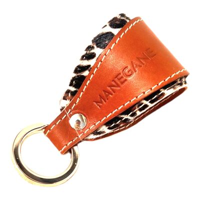 Leopard keychain