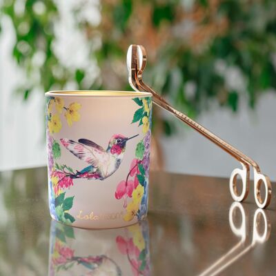 Hummingbird Ginger and Lime Natural Soy Candle by Lola Design