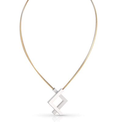 Collier V sur V C226 - OR