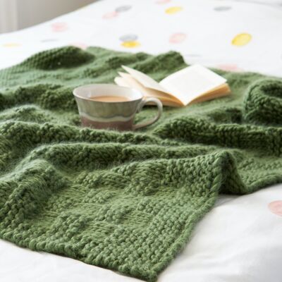 Kit per lavoro a maglia con coperta ponderata