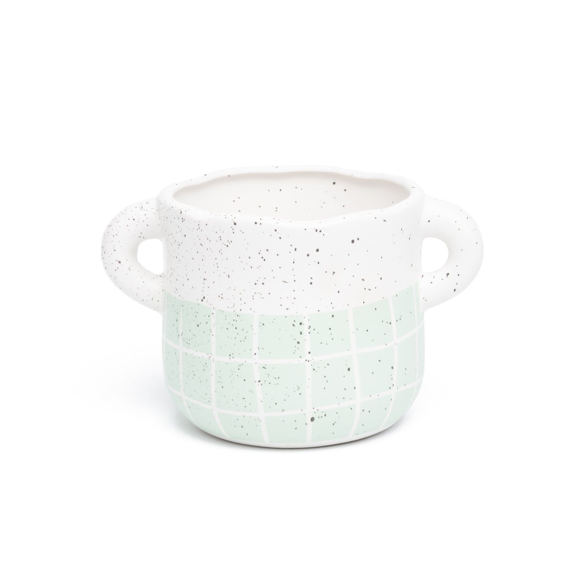 JARRON VERDE HECHO A MANO HF