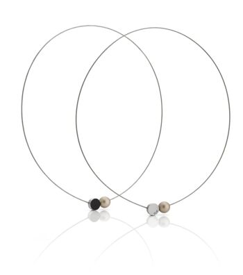Collier Mini Ball C192 - Argent | or 1