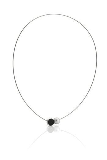Collier Mini Ball C192 - Argent | or 3
