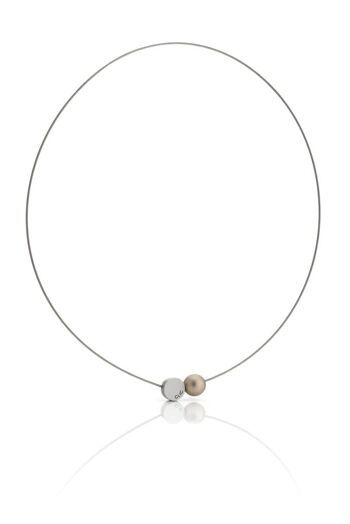 Collier Mini Ball C192 - Argent | or 4