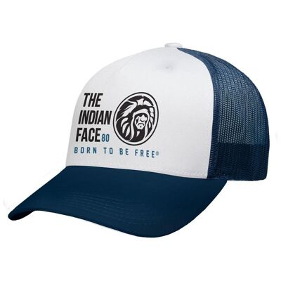 8433856068078 - Casquette Trucker Free Soul White The Indian Face pour homme et femme