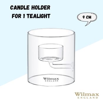 Candle Holder for 1 Tealight WL‑888904/A 5