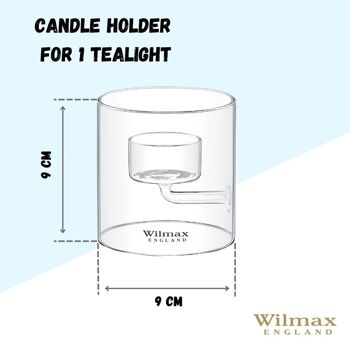 Candle Holder for 1 Tealight WL‑888904/A 6