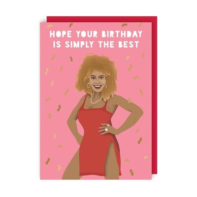 Lot de 6 cartes d'anniversaire Tina