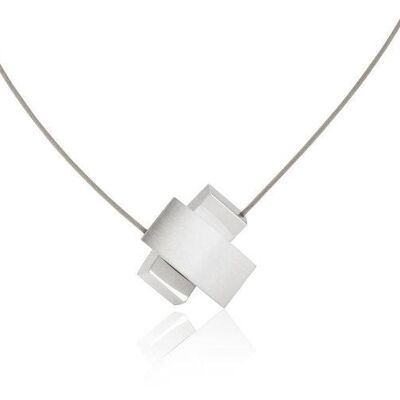 Necklace X-shape C202