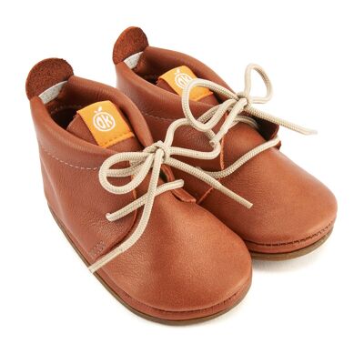 Barefoot shoes AMIGO lace-up Uni brown