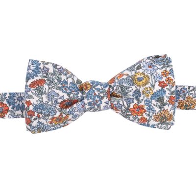 Liberty May Fields copper blue bow tie