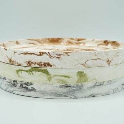 Plate - Marble-Look