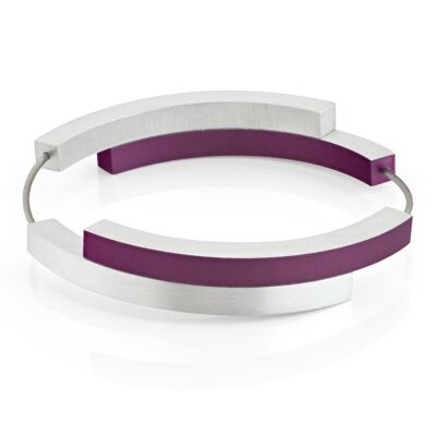 Bracelet Quatre arches A32 - Violet