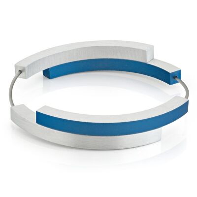 Armband Vier Bögen A32 - Blau