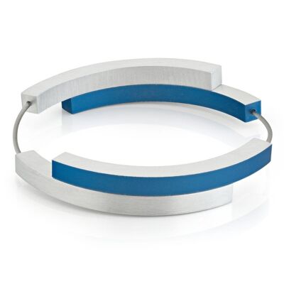 Bracelet Four arches A32 - Blue