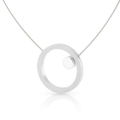 Collier Grande bague avec cercle brillant C180