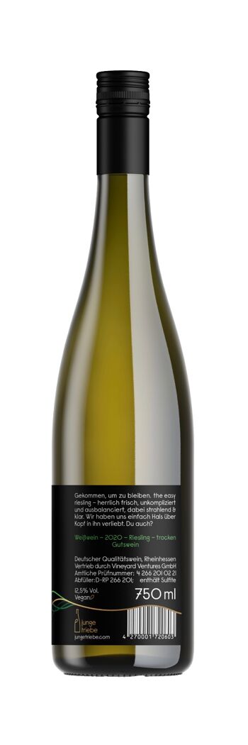 vin blanc
"le riesling facile" 2