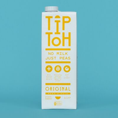 Tiptoh - Original - Bebida de guisantes - 1 L