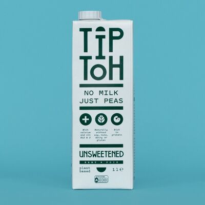 Tiptoh - Non zuccherato - Bevanda di piselli - 1 L