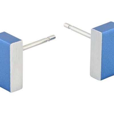 Clou d'Oreille Rectangle O23 - Bleu