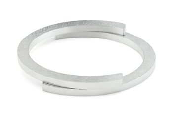 Bracelet Ovale en C A23 - Mat | Ice mat 1