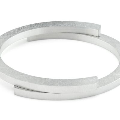 Bracelet Oval C-shapes A23 - Matte | Ice matte