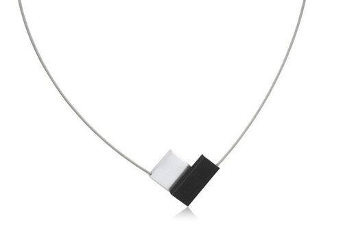 Collier V-vorm C150 - Zwart