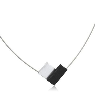 Necklace V-shape C150 - Black