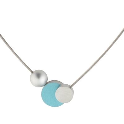 Necklace Bullet with circles C138 - Blue | Green
