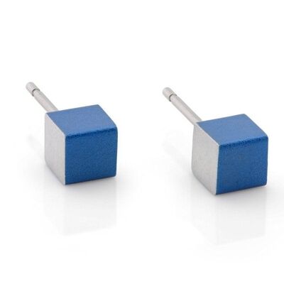 Cubes de Bijoux d'Oreille O28 - Bleu