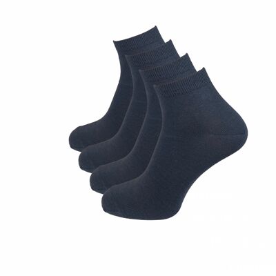Quarter socks, 4-pack, grey