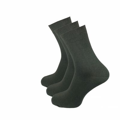 Klassische Socken, 3er Pack, grün
