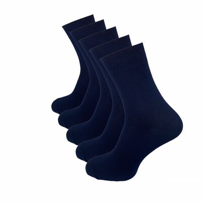 Classic Socks 5 Pack Blue