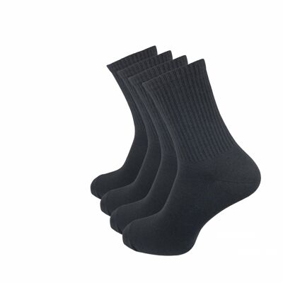 Tennis socks, 4-pack, grey