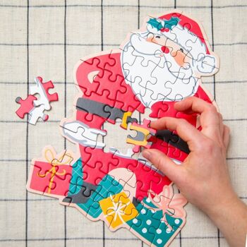 Puzzle Père Noël pour enfants 6