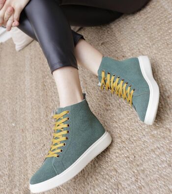 SNEAKERS BOTTE-VERT 1