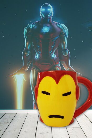 Tasse Marvel Comic 3D Iron-Man 3