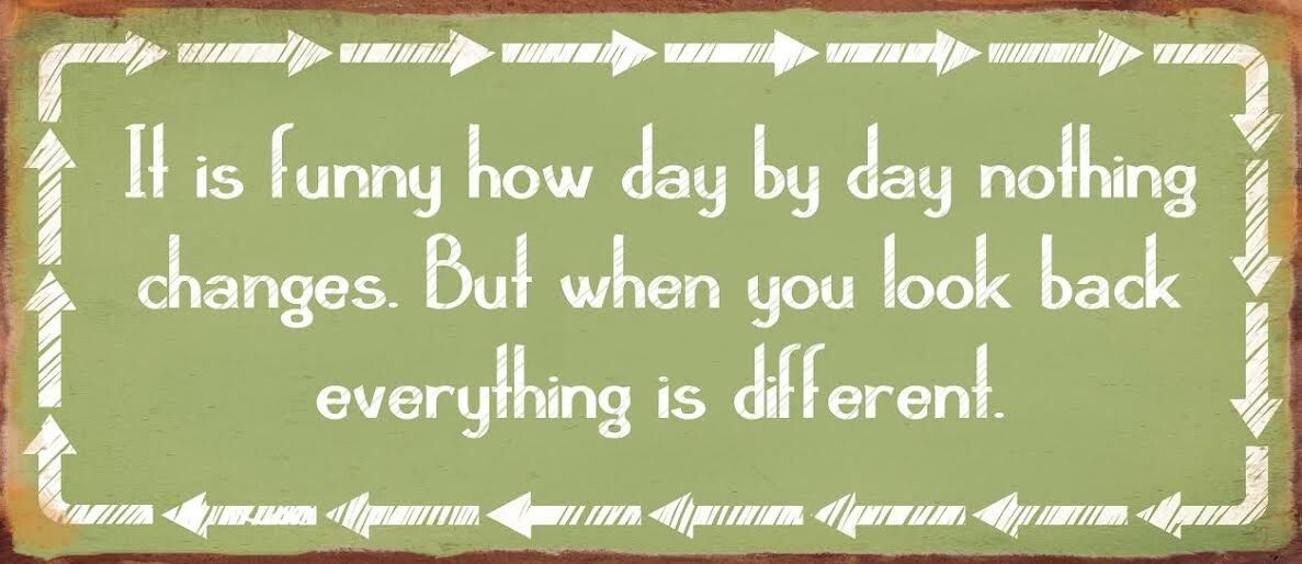 Targa in metallo Tutto diverso 30x13 cm