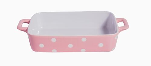 Pink small dish with dots Isabelle Rose