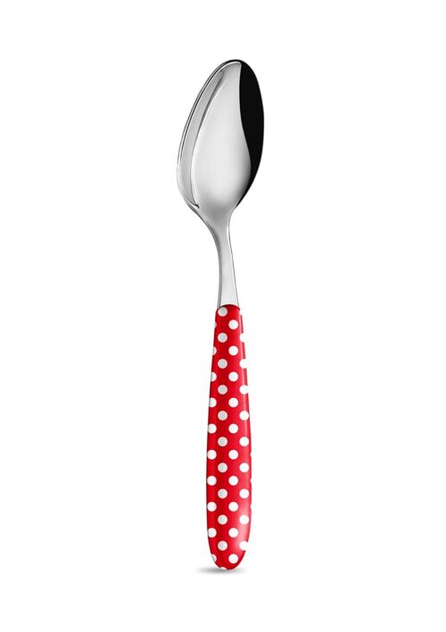 Spoon Red with dots