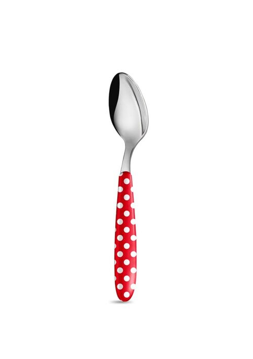 Small spoon Red with dots