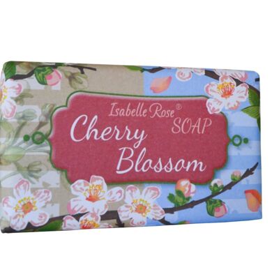 Jabón vegetal flor de cerezo grande Isabelle Rose 200g