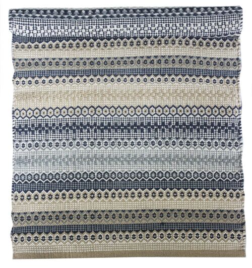 Grey & blue rug 60x90 cm Isabelle Rose