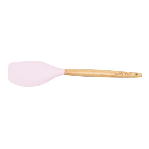 Pastel pink silicone wooden spatula Isabelle Rose