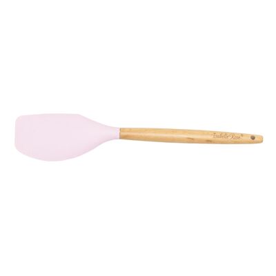 Spatule en bois silicone rose pastel Isabelle Rose