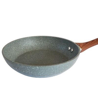 Grey marble frying pan 20 cm