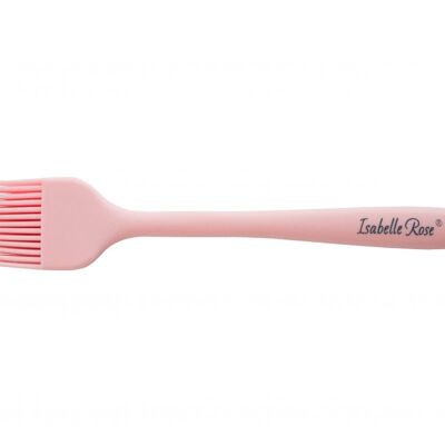 Pennello in silicone rosa pastello Isabelle Rose 21 cm