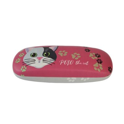 Glasses case Polo the cat 16x3,5 cm Isabelle Rose